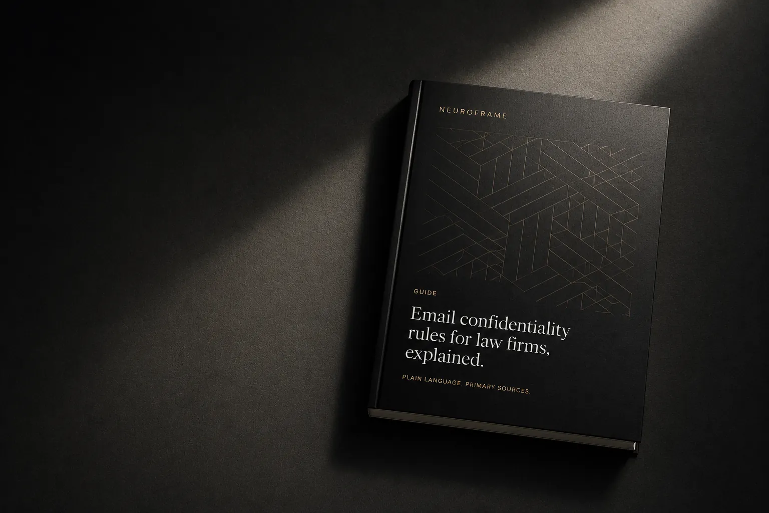 Email confidentiality rules for law firms: guide cover